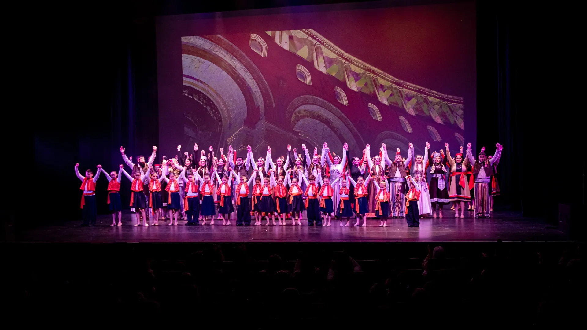 AGD performers on stage